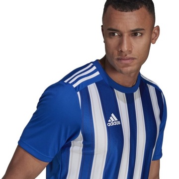 Мужская футболка adidas Striped 21 Jersey сине-белая GH7321 M