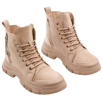 ЖЕНСКИЕ УТЕПЛЕННЫЕ БОТИНКИ ЗИМНИЕ СНЕЖНЫЕ БОТИНКИ ВЕРБЛЮЖНАЯ МОЛНИЯ