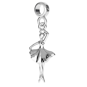 CHARMS ZAWIESZKA TANCERKA BALETNICA srebro 925