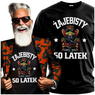 Śmieszny Prezent Żajebisty 50 Latek Szef Tron Boss XS