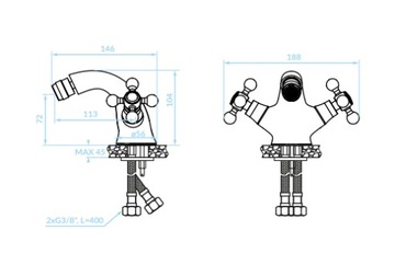 СТАНДАРТНЫЙ ФАППЕР ДЛЯ БИДЕ С КРЫШКОЙ KUCHINOX STILO BKI 532D РЕТРО ЛАТУНЬ