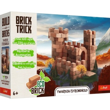 Trefl 62021 Конструктор керамічний Цеглинка Trick Будуй З Цеглини Фортеця Еко