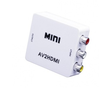 Конвертер AV CVBS в HDMI с композитным аналоговым видео