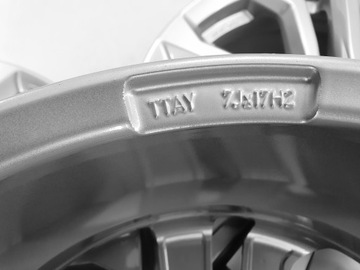 4× DISK HLINÍK DIESEL TA SILVER 7.0" X 17" 5X114.3 ET 51