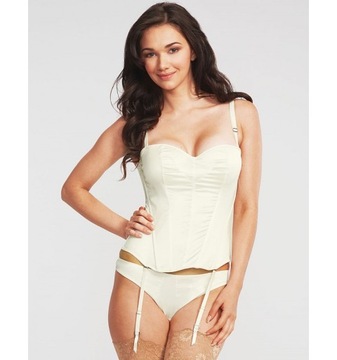 MASQUERADE by PANACHE satynowy TIFFANY BASQUE 70FF