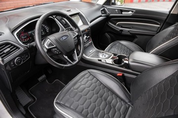 Ford S-Max II Van 2.0 EcoBlue 190KM 2019 Ford S-max 2.0d 190PS Vignale Full Opcja Biala Perla 7-osob Gwarancja fv23%, zdjęcie 4