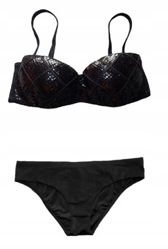 STRÓJ CALZEDONIA CAMPANULA OPASKA CEKINY 80B / S