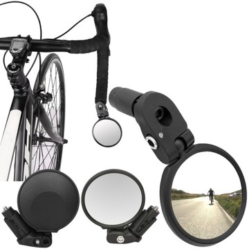Зеркало для велосипеда, левое, правое, 360 градусов, для задней точки руля
