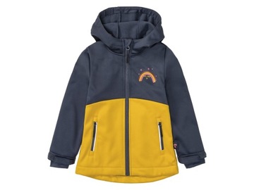 lupilu Kurtka dziewczęca softshell, wodoodporna i wiatroszczelna 86-92 cm