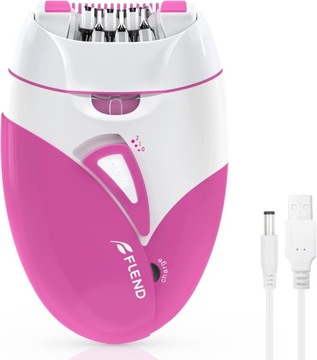 Depilator Flend damski depilator EPILATOR do twarzy bikini nóg ramion USB