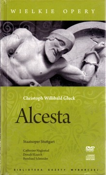 Alcesta. Kolekcja: Wielkie Opery tom 8. DVD + CD.