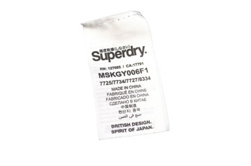 SUPERDRY CASHMERE BLEND MĘSKI PULOWER BAWEŁNA I KASZMIR ROZM.M/L