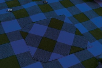 ФЛАНЕЛЕВАЯ РАБОЧАЯ РУБАШКА, СИНЯЯ L