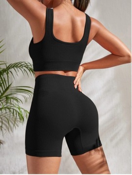 KOMPLET KOLARKI+ TOP prążek KOLORY SPORT L/XL