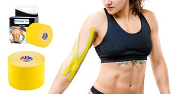 MEDYCZNE SPORTOWE PLASTRY TAPE TAPING KINESIOLOGY