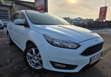 Ford Focus III Kombi Facelifting 1.0 EcoBoost 100KM 2018 Ford Focus SW Benzynkaserwisnowy rozrzad Benzyna 100KM, zdjęcie 1