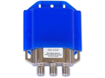Przełącznik konwertera DISEQC 2/1 GD-21D