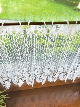 Ревность Gipiura Белая занавес для кухни для размера 40 высот