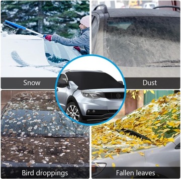 КОВРИК ЗИМНИЙ ДЛЯ ПЕРЕДНЕГО ОКНА АВТОМОБИЛЯ FROST GUARD SNOW БОЛЬШОЙ