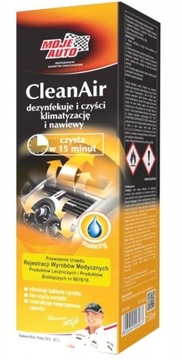MOJE AUTO ODŚWIEŻACZ KLIMATYZACJI ŚWIEŻY 150ML