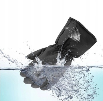 PODGRZEWANE RĘKAWICZKI CIEPŁE WODOODPORNE ZIMOWE L