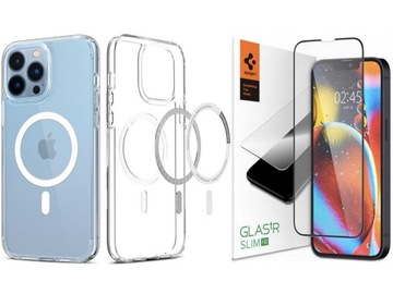 SPIGEN - ETUI CASE MAGSAFE DO IPHONE 13 PRO +SZKŁO
