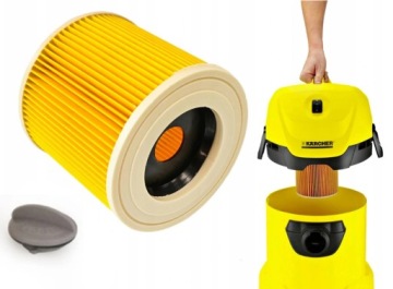 Воздушный фильтр для пылесоса Karcher 6.414-552.0 A K MV NT SE WD WD2 WD3
