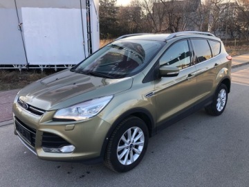 Ford Kuga II SUV 2.0 TDCi 180KM 2015 FORD KUGA 2.0 TDCI 180 KM 4x4 SUPER WYPOSAŻENIE I STAN SERWISOWANA W ASO