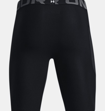 ШОРТЫ UNDER ARMOR HeatGear С ДЛИННЫМ КАРМАНОМ, ЧЕРНЫЕ L