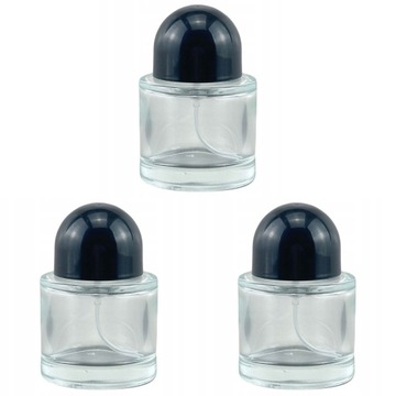 Buteleczka Szklana Do Perfum Atomizer Kryształ Roma Zestaw 3x30ml