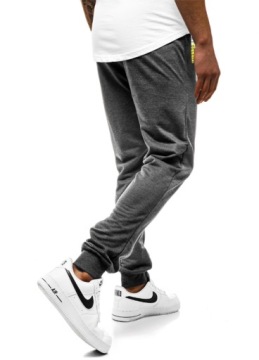 СПОРТИВНЫЕ БРЮКИ спортивные МУЖСКИЕ спортивные костюмы 2390 серый XXL
