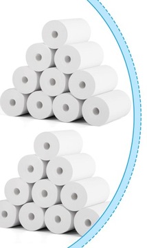 10 рулонов термобумаги для мини-термопринтера Drukuś 50 метров