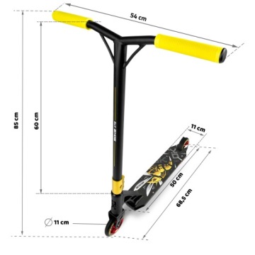 Трюковый самокат SOKE XTR ABEC-9
