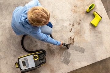 KARCHER SE 3-18 КОМПАКТНЫЙ НОВЫЙ ПЫЛЕСОС ДЛЯ МОЙКИ АККУМУЛЯТОРНОЙ ОБИВКИ