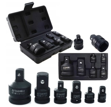 Переходники переходные ударные 1/2 1/4 3/8 3/4 - 6 шт.