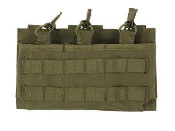 Potrójna ładownica 3 magazynki CQB 5,56 7,62 M14 G36 M4 AR SR25 Otwarta