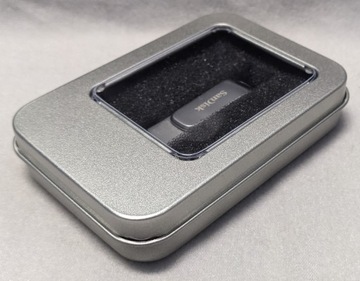 MediaRange MAŁE Aluminiowe Etui na Pendrive USB BOX903 DO REKLAMY POD LASER