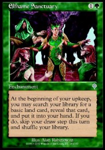 Karta Magic MTG Elfhame Sanctuary