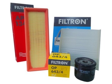 FILTRON ZESTAW FILTRÓW do DACIA DUSTER 1.5 dCi