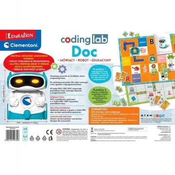 Обучающий робот Clementoni Doc 50730