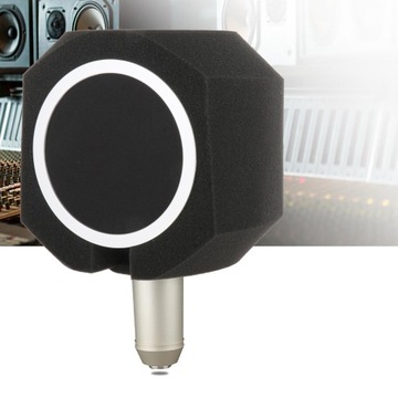 Акустический фильтр экрана микрофона открыт