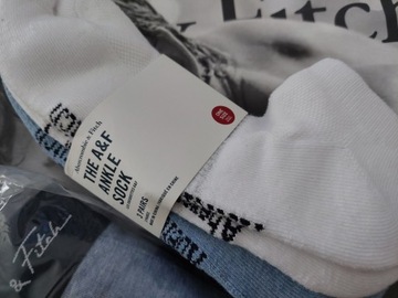 Abercrombie & Fitch - 3-Pack Socks - ONE SIZE