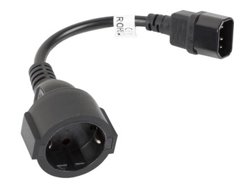 Кабель питания IEC 320 C14 Адаптер ИБП SCHUKO