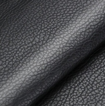 САМОКЛЕЙЧИВАЯСЯ КОЖА ЭКО-КОЖА ДЛЯ ОБИВКИ КЛЕЙНЫЕ НАШИВКИ ЧЕРНЫЕ 140Х50 СМ