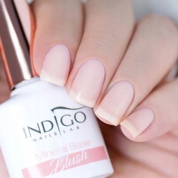 Минеральная основа для гель-лака Indigo — румяна 7 мл