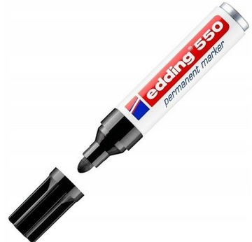 Marker permanentny czarny Edding 1 szt.