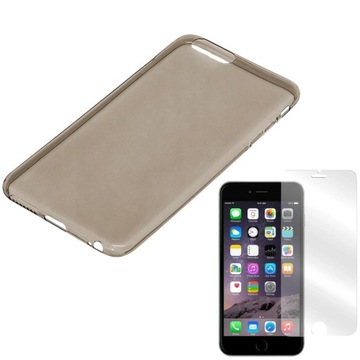 ETUI PLECKI DO IPHONE 7 PLUS / 8 PLUS CASE UNIWERSALNY + SZKŁO HARTOWANE 9H