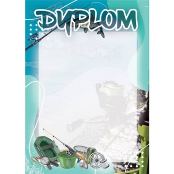 DYPLOMY Wędkarstwo - Ryby Wędkarz - 10 szt 250g