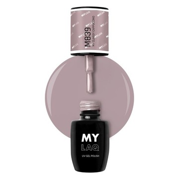 MYLAQ Beżowy Lakier Hybrydowy MY CLASSY CAPPUCCINO 5 ml