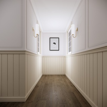 Boazeria angielska wzór 1/12 molding Oyster White wariant A